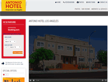 Tablet Screenshot of antoniohotella.com